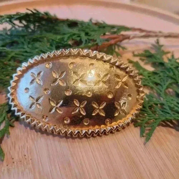 Scooter Gold Hair Clip made  in France - Picture 2 of 6